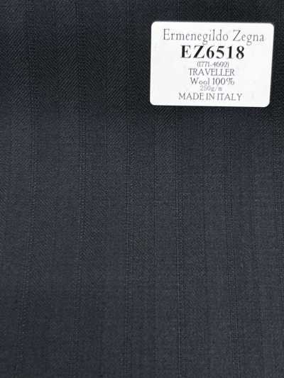 EZ6518 Ermenegildo Zegna TRAVELLER Riga verde scuro