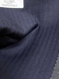 EZ5534 Ermenegildo Zegna TRAVELLER righe blu navy[Tessuti] HOSOI SYOJI Immagini aggiuntive