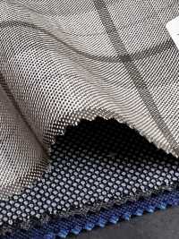 DM6142 DORMEUIL QUEEN Super 100's Quadri Beige x Nero[Tessuti] HOSOI SYOJI Immagini aggiuntive