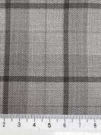 DM6142 DORMEUIL QUEEN Super 100's Quadri Beige x Nero[Tessuti] HOSOI SYOJI Immagini aggiuntive