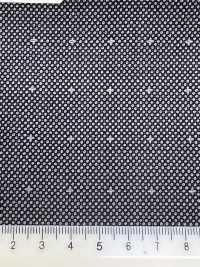 DM6144 DORMEUIL QUEEN Super100's motivo Sashiko nero x bianco[Tessuti] HOSOI SYOJI Immagini aggiuntive