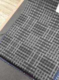 DM6148 DORMEUIL QUEEN Super100's Quadri grigi[Tessuti] HOSOI SYOJI Immagini aggiuntive