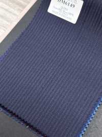 DM6149 DORMEUIL QUEEN Super100's a righe blu navy[Tessuti] HOSOI SYOJI Immagini aggiuntive