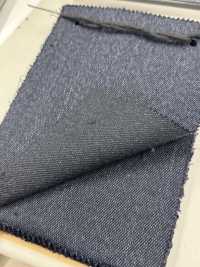 NWD010-341 NIKKE Nikke Textile Co., Ltd. Denim di lana blu navy tinta unita[Tessile] NIKKE Immagini aggiuntive