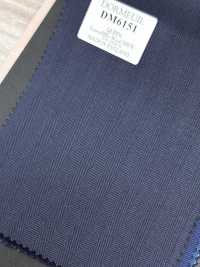 DM6151 DORMEUIL QUEEN Super100's righe blu navy scuro[Tessuti] HOSOI SYOJI Immagini aggiuntive