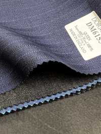 DM6155 DORMEUIL QUEEN Super 100's rigato blu navy × marrone[Tessuti] HOSOI SYOJI Immagini aggiuntive