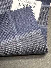 DM5144 DORMEUIL QUEEN Super100's Quadri blu navy[Tessuti] HOSOI SYOJI Immagini aggiuntive