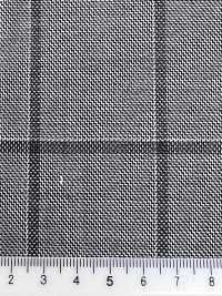 CR6613 CARNET a 3 fili quadri grigio chiaro[Tessuti] HOSOI SYOJI Immagini aggiuntive