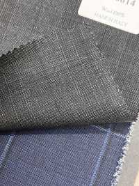 CR6614 CARNET 3 strati Quadri grigio scuro[Tessuti] HOSOI SYOJI Immagini aggiuntive