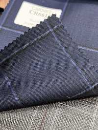 CR6615 CARNET 3 capi a quadri blu navy[Tessuti] HOSOI SYOJI Immagini aggiuntive