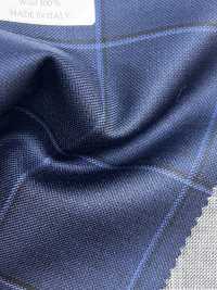 CR6615 CARNET 3 capi a quadri blu navy[Tessuti] HOSOI SYOJI Immagini aggiuntive