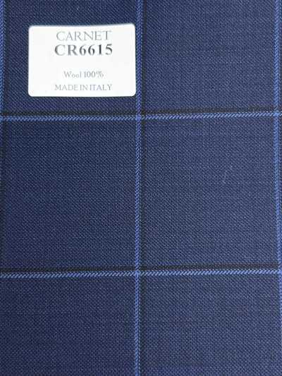 CARNET 3 capi a quadri blu navy