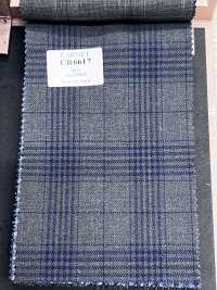 CR6617 CARNET a quadri grigio x blu navy a 3 fili[Tessuti] HOSOI SYOJI Immagini aggiuntive