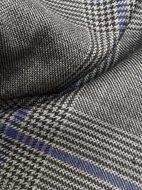 CR6619 CARNET Quadri grigi e blu[Tessuti] HOSOI SYOJI Immagini aggiuntive