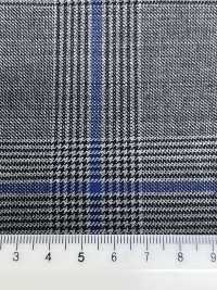 CR6619 CARNET Quadri grigi e blu[Tessuti] HOSOI SYOJI Immagini aggiuntive