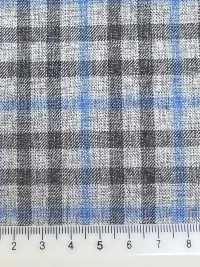 CR6620 CARNET Quadri grigi e blu[Tessuti] HOSOI SYOJI Immagini aggiuntive
