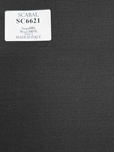 SC6621 SCABAL Super 120's marrone tinta unita