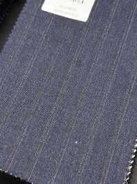 RD5654 REDA Blu navy x righe marroni[Tessile] HOSOI SYOJI Immagini aggiuntive