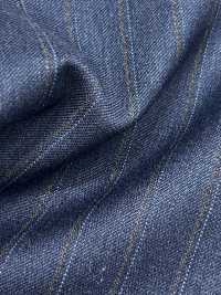 RD5654 REDA Blu navy x righe marroni[Tessile] HOSOI SYOJI Immagini aggiuntive