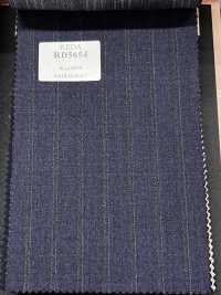 RD5654 REDA Blu navy x righe marroni[Tessile] HOSOI SYOJI Immagini aggiuntive