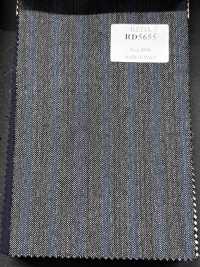 RD5655 REDA Grigio × Righe blu[Tessile] HOSOI SYOJI Immagini aggiuntive