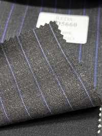 RD5660 REDA Righe grigie x blu navy[Tessile] HOSOI SYOJI Immagini aggiuntive