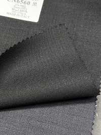 CN6560 CANONICO Super110's Nero tinta unita[Tessuti] HOSOI SYOJI Immagini aggiuntive