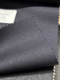 CN6562 CANONICO Super110's blu navy scuro tinta unita[Tessuti] HOSOI SYOJI Immagini aggiuntive