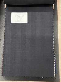 CN6567 CANONICO Super110's Righe blu navy scuro[Tessuti] HOSOI SYOJI Immagini aggiuntive