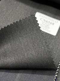 CN6568 CANONICO Super 110's righe marrone scuro[Tessuti] HOSOI SYOJI Immagini aggiuntive