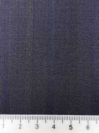 CN6569 CANONICO Super110's righe antracite[Tessuti] HOSOI SYOJI Immagini aggiuntive