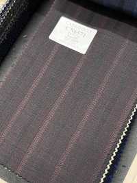CN6571 CANONICO Super110's Riga bordeaux[Tessuti] HOSOI SYOJI Immagini aggiuntive