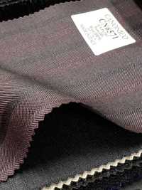 CN6571 CANONICO Super110's Riga bordeaux[Tessuti] HOSOI SYOJI Immagini aggiuntive