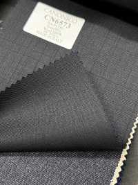 CN6573 CANONICO Super 110's quadri blu navy scuro[Tessuti] HOSOI SYOJI Immagini aggiuntive