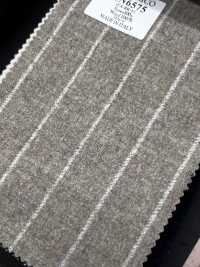 CN6575 CANONICO Super110's Riga beige e bianco sporco[Tessile] HOSOI SYOJI Immagini aggiuntive