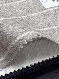 CN6575 CANONICO Super110's Riga beige e bianco sporco[Tessile] HOSOI SYOJI Immagini aggiuntive