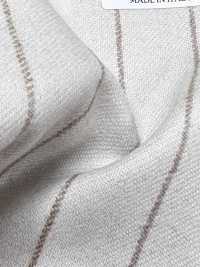 CN6576 CANONICO Super110's rigato avorio × beige[Tessuti] HOSOI SYOJI Immagini aggiuntive