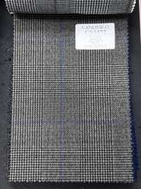 CN5572 CANONICO Super 110's quadro marrone × blu[Tessuti] HOSOI SYOJI Immagini aggiuntive