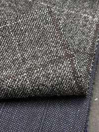 CN5575 CANONICO Super110's Quadri grigio × marrone[Tessuti] HOSOI SYOJI Immagini aggiuntive