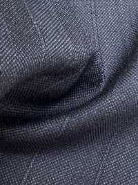 CN5577 CANONICO Super110's a righe blu navy[Tessuti] HOSOI SYOJI Immagini aggiuntive