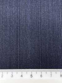 CN5577 CANONICO Super110's a righe blu navy[Tessuti] HOSOI SYOJI Immagini aggiuntive