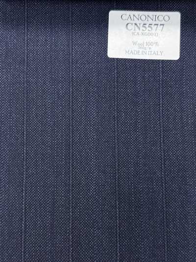 CANONICO Super110's a righe blu navy