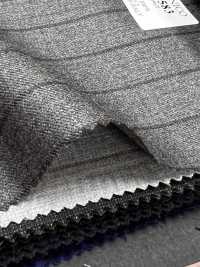 CN5583 CANONICO Super 110's Grigio x marrone a righe[Tessile] HOSOI SYOJI Immagini aggiuntive