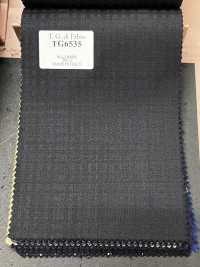 TG6535 T.G Di FABIO Quadri blu navy scuro[Tessile] HOSOI SYOJI Immagini aggiuntive