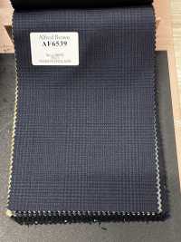 AF6539 Alfred Brown quadri blu navy[Tessile] HOSOI SYOJI Immagini aggiuntive