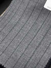 AF5546 Alfred Brown Riga grigia × blu navy[Tessuti] HOSOI SYOJI Immagini aggiuntive