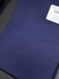 MR3577 MARZOTTO Super110's blu tinta unita[Tessile] HOSOI SYOJI Immagini aggiuntive