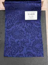 ZA4658 T.G.di Fabio Jacquard paisley blu[Tessile] HOSOI SYOJI Immagini aggiuntive