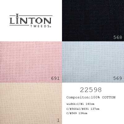 22598 Linton Tweed, Made in England, Tessuto esterno