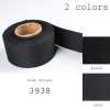 3938 Nastro a striscia laterale, misto tessuto, seta 50% cupra 50%, bordo striscia laterale, larghezza 38 mm